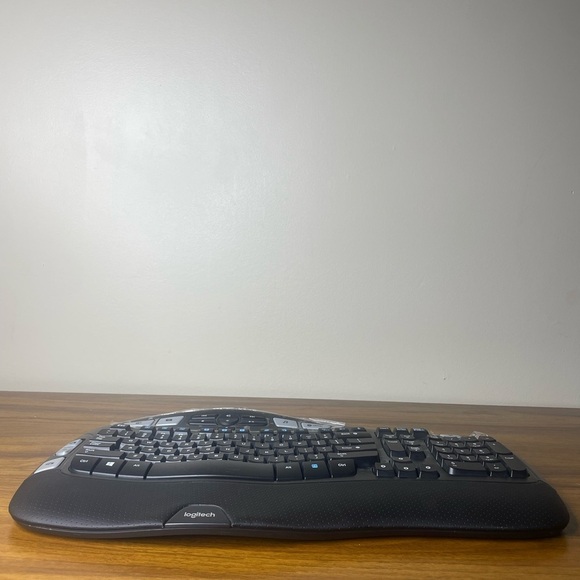 Logitech K350 Y-R0053 Wireless Wave Ergonomic No Dongle Tested Works - Picture 2 of 7